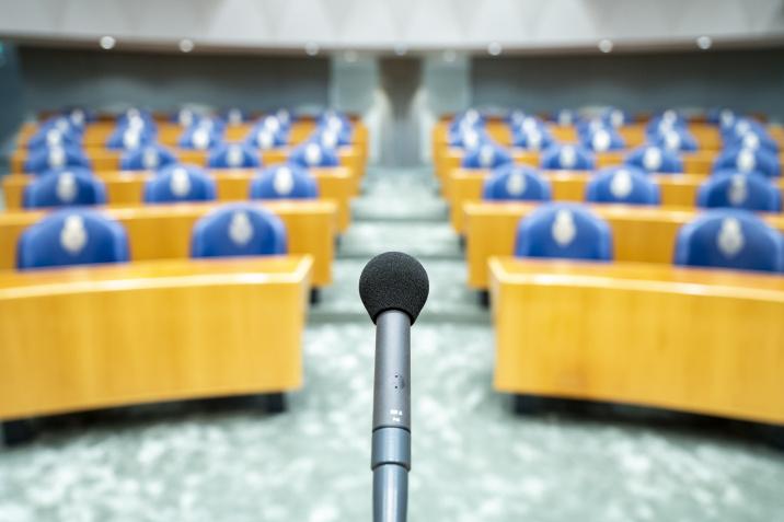 Microphone in the Plenary Hall
