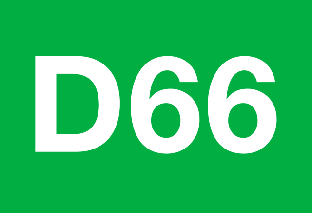 D66 logo